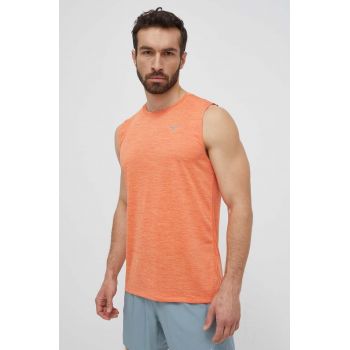 Mizuno tricou de alergare Impulse Core culoarea portocaliu, J2GAB011 de firma original