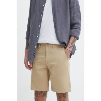 Superdry pantaloni scurti barbati, culoarea bej