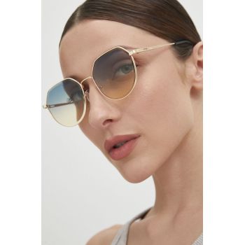 Answear Lab ochelari de soare femei, culoarea argintiu