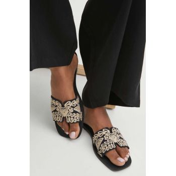 Medicine papuci femei, culoarea negru