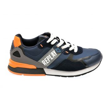 Pantofi sport REPLAY bleumarin, MS1D52T, din material textil la reducere