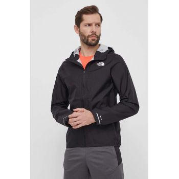 The North Face geaca sport Higher culoarea negru, de tranzitie, NF0A82QSJK31 de firma originala