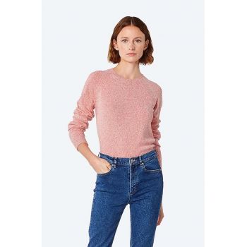 A.P.C. pulover din amestec de lână Pull Axelle femei, culoarea roz WVBAF.F23040-ROSEVIF de firma original