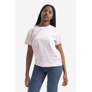 A.P.C. tricou din bumbac Jade culoarea roz COEIO.F26937-ROSEPALE