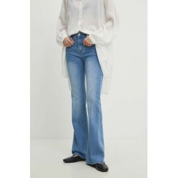 Answear Lab jeansi femei high waist ieftini