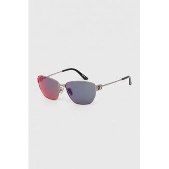 Balenciaga ochelari de soare culoarea violet, BB0337SK de firma originali