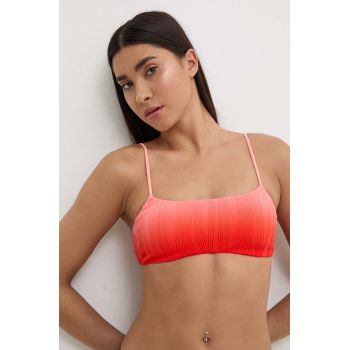 Chantelle sutien de baie culoarea portocaliu, cupa usor rigidizata de firma original