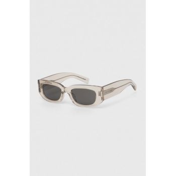 Saint Laurent ochelari de soare culoarea bej, SL 697