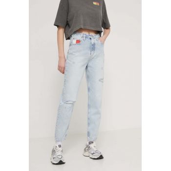 Tommy Jeans jeansi femei high waist, DW0DW18314