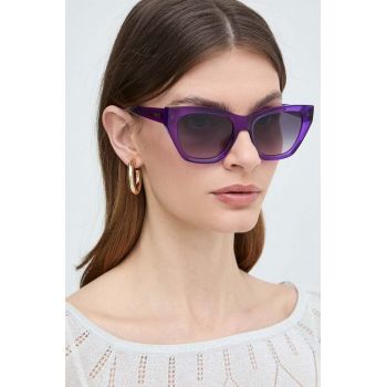 Tous ochelari de soare femei, culoarea violet, STOB85_5303GB de firma originali