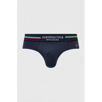 Aeronautica Militare Slip (2-pack) bărbați, culoarea albastru marin de firma originali