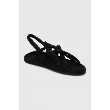 Bohonomad sandale Bodrum barbati, culoarea negru, BOD.0020.MRS de firma originale