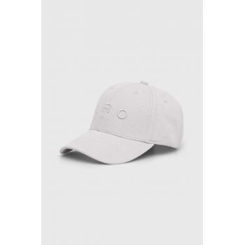 IRO șapcă de baseball din bumbac culoarea gri, cu imprimeu de firma originala