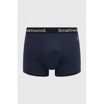 Smartwool lenjerie functionala Merino culoarea albastru marin