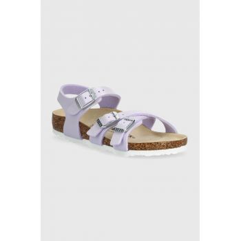Birkenstock sandale copii Kumba K BF culoarea violet ieftine