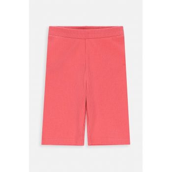 Coccodrillo pantaloni scurti copii culoarea rosu, neted de firma originali