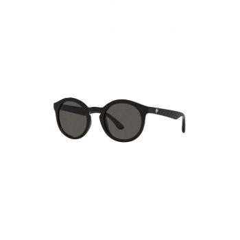 Dolce & Gabbana ochelari de soare copii culoarea negru, 0DX6002 Dolce & Gabbana ochelari de soare copii culoarea negru, 0DX6002