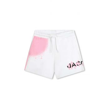 Marc Jacobs pantaloni scurti copii culoarea alb, modelator, talie reglabila de firma originali
