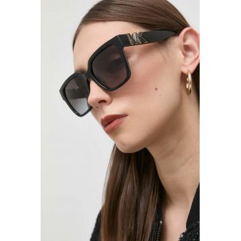 Michael Kors ochelari de soare femei, culoarea negru