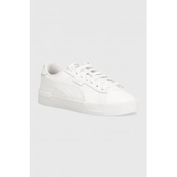 Puma sneakers din piele culoarea alb 386401