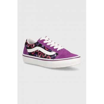 Vans tenisi copii culoarea violet