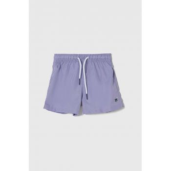 zippy pantaloni scurti de baie copii culoarea violet