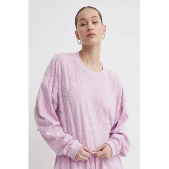 Billabong bluza femei, culoarea roz, modelator ieftin