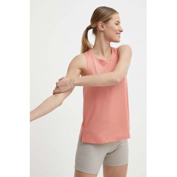 Casall top de antrenament Breeze culoarea portocaliu de firma original