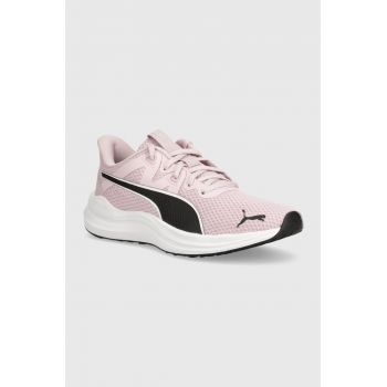 Puma pantofi de alergat Reflect Lite culoarea violet 378768 de firma originali