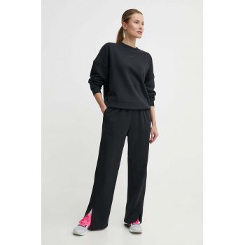 Reebok Classic pantaloni de trening Wardrobe Essentials culoarea negru, neted, 100075540 de firma original