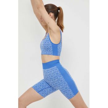 Roxy pantaloni scurți de yoga Chill Out Heart modelator, high waist, ERJNS03501 ieftini