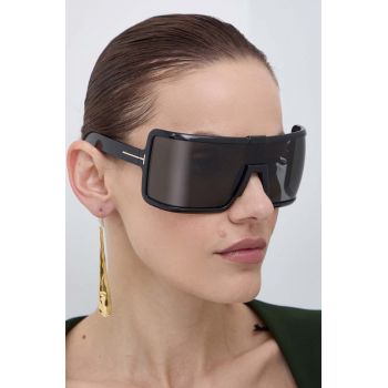 Tom Ford ochelari de soare femei, culoarea negru, FT1118_0001A