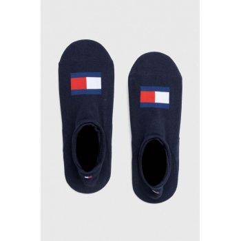 Tommy Hilfiger sosete 2-pack culoarea albastru marin