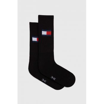 Tommy Hilfiger sosete 2-pack culoarea negru