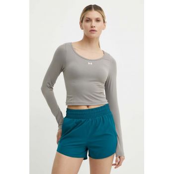 Under Armour mânecă lungă de antrenament culoarea gri