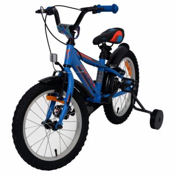 Bicicleta copii Omega Master 16 inch albastru la reducere