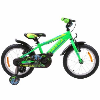 Bicicleta copii Omega Master 20 inch verde la reducere