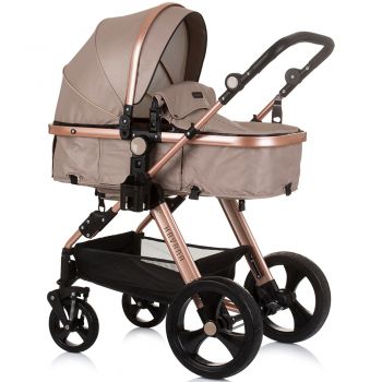 Carucior Chipolino Havana 3 in 1 golden beige ieftin