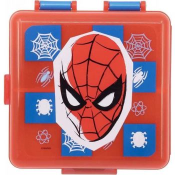 Cutie sandwich compartimentata TataWay Spiderman CZ11274