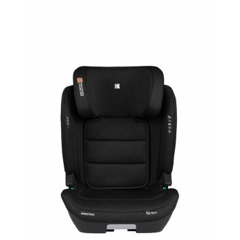 Scaun auto cu isofix KikkaBoo 100-150 cm i-Scout i-SIZE Black la reducere