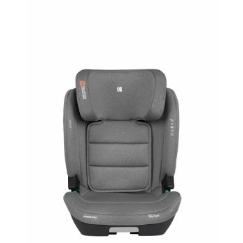 Scaun auto cu isofix KikkaBoo 100-150 cm i-Scout i-SIZE Light Grey