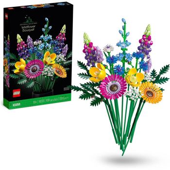 Jucarie 10313 Icons Wildflower Bouquet construction toy
