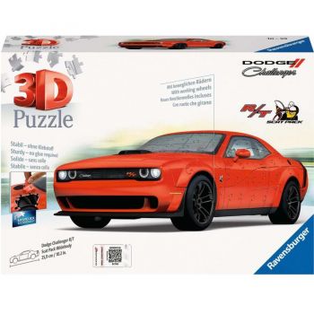 Jucarie 3D Puzzle Dodge Challenger R/T Scat Pack Widebody (145 Pieces)