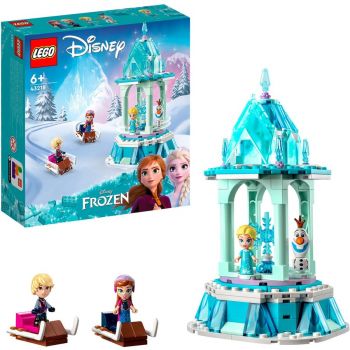 Jucarie 43218 Disney Anna and Elsa's Magic Carousel Construction Toy ieftina