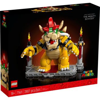 Jucarie 71411 Super Mario The Mighty Bowser Construction Toy