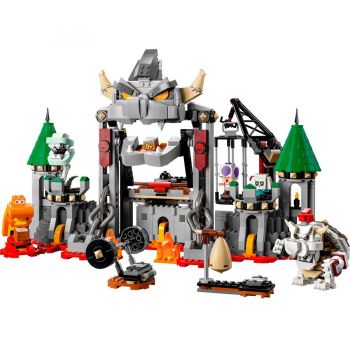Jucarie 71423 Super Mario Bone Bowser's Fortress Strike Expansion Set Construction Toy