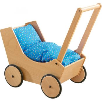 Jucarie doll pram, natural