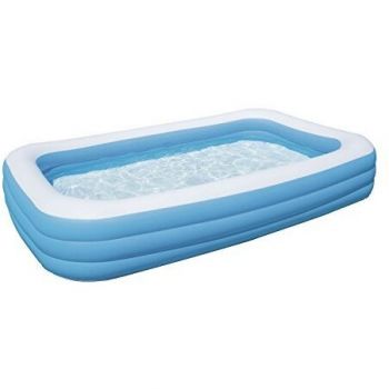 Jucarie Family Pool - Blue Rectangular Deluxe - 305x183x56cm