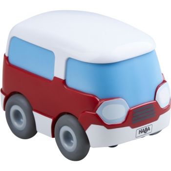 Jucarie Kullerbü - Red Bus, toy vehicle (white/anthracite)