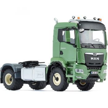 Jucarie MAN TGS 18.510 4x4 BL 2-axle tractor Ackerdiesel, model vehicle (green)